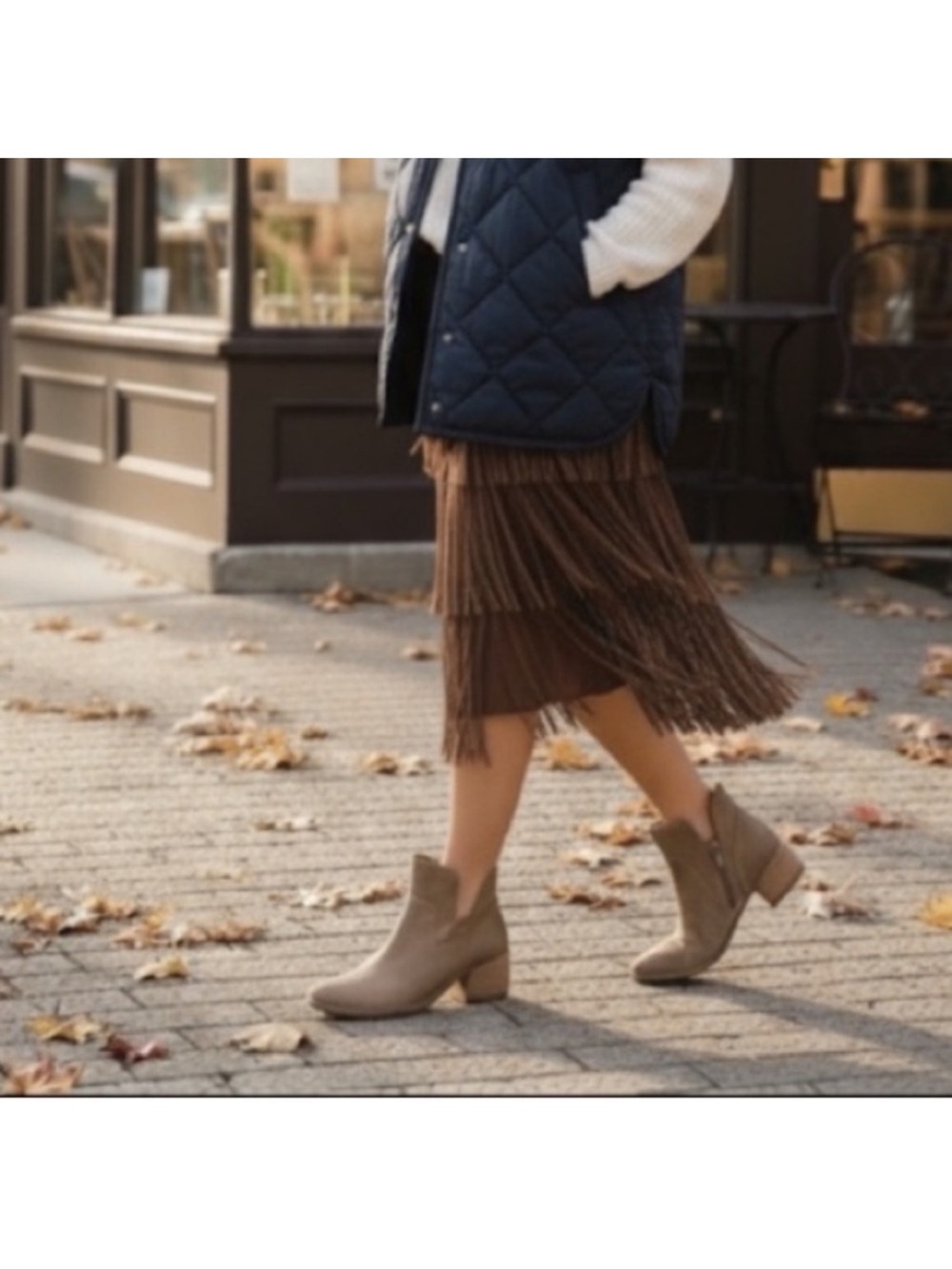 Seychelles Ankle Boots Size 6 Tan Leather Boho